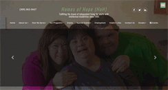 Desktop Screenshot of homesofhopeinc.org